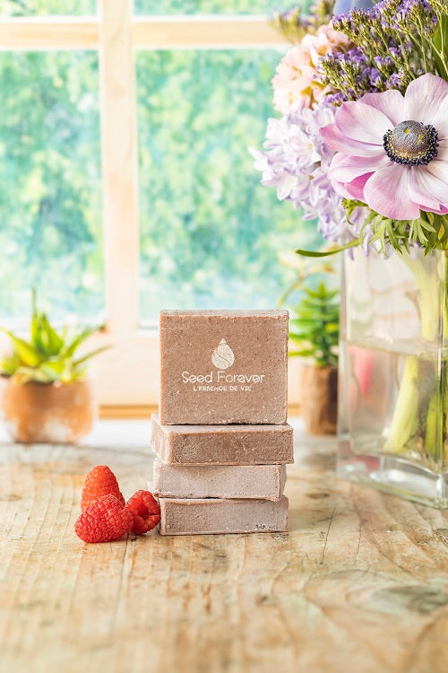 Soin lavant nourrissant Framboise - Peaux normales à sèches