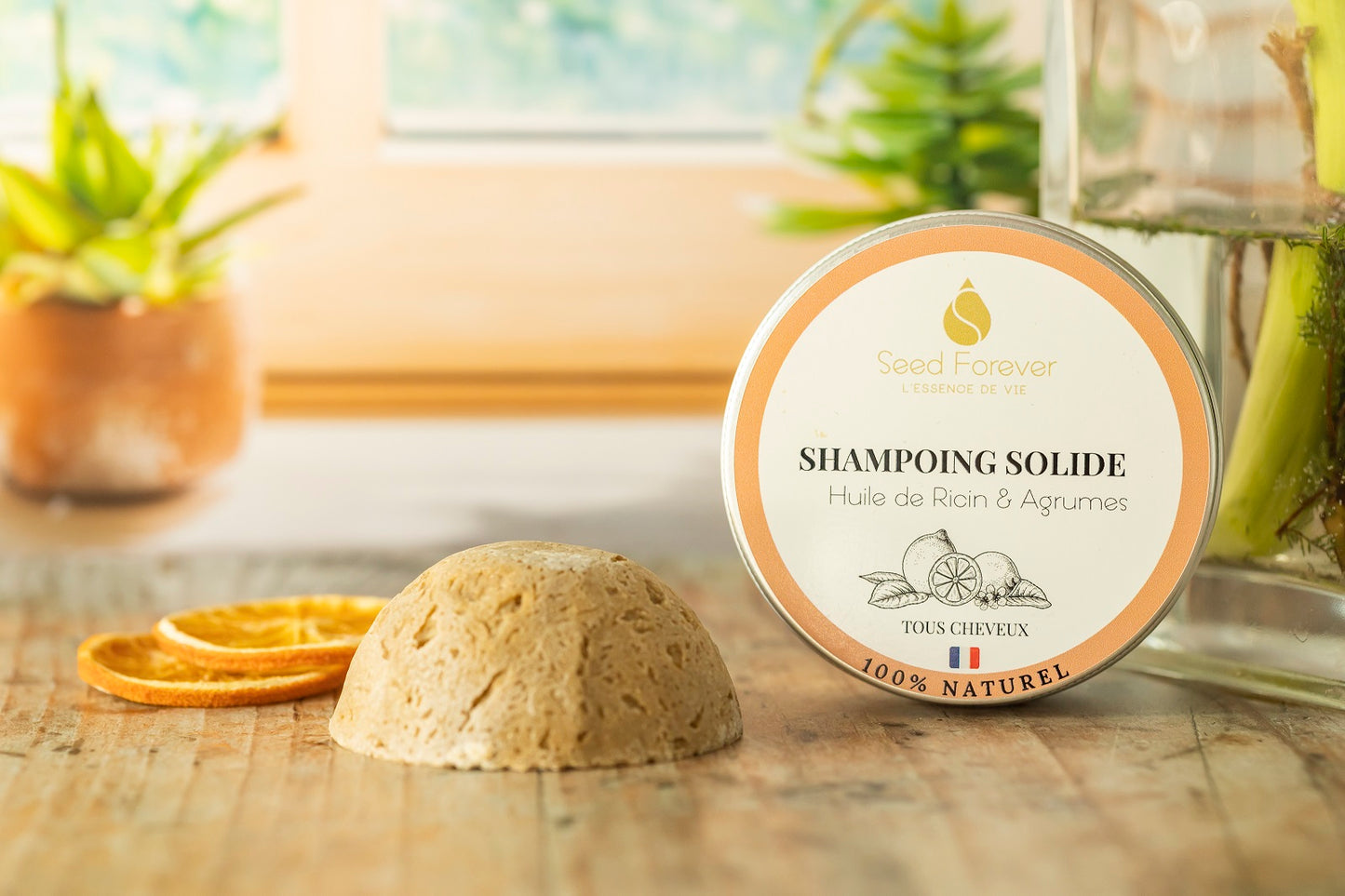 Duo shampoing & après-shampoing solides