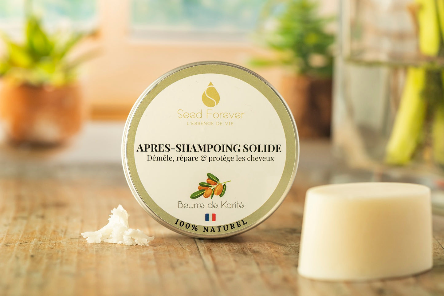 Duo shampoing & après-shampoing solides