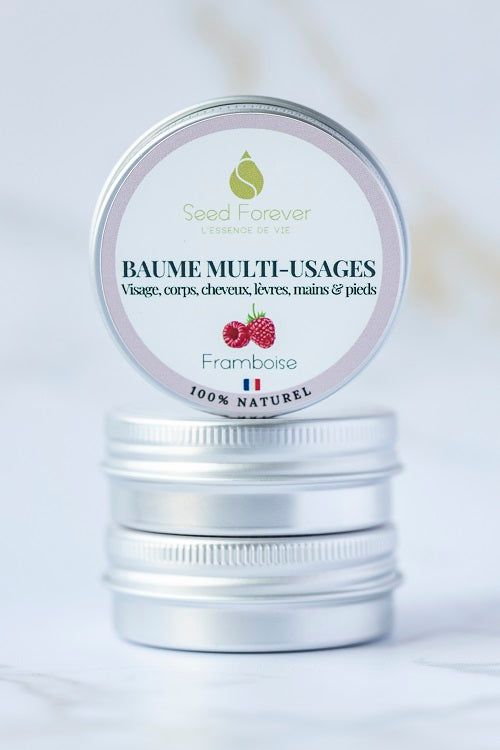 Baume Multi-Usages Framboise - Visage, Corps, Cheveux –