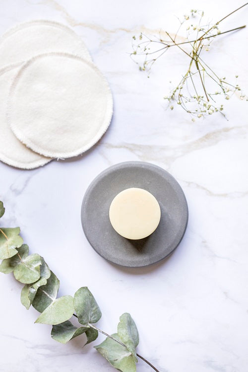 Démaquillant solide naturel - Huile de ricin & karité