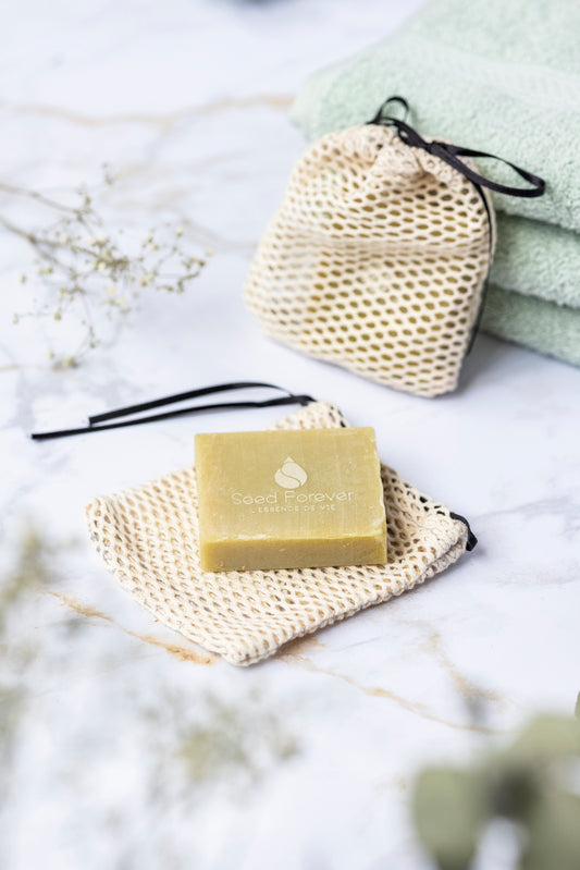 Filet sauve-savon en coton bio