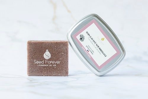 Soin lavant nourrissant Framboise - Peaux normales à sèches