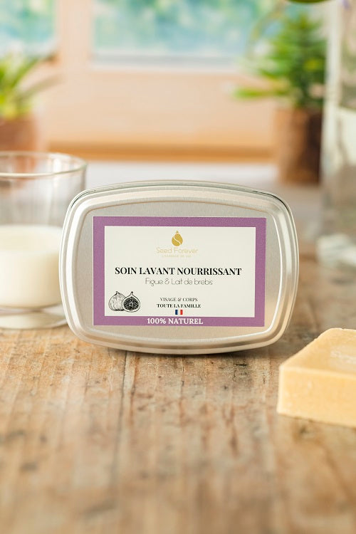 Soin lavant nourrissant Figue - Peaux normales à sèches