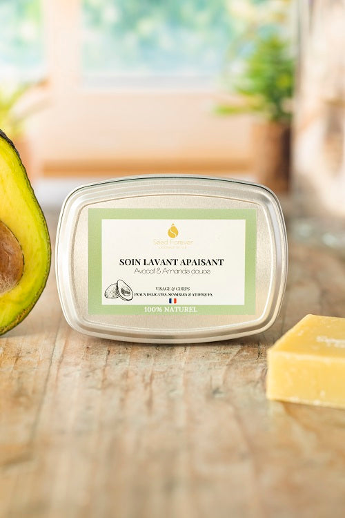 Soin lavant apaisant Avocat - Peaux sensibles et atopiques
