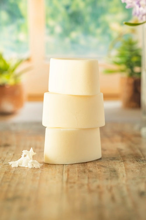 Après-Shampoing solide au karité - Démêle et nourrit