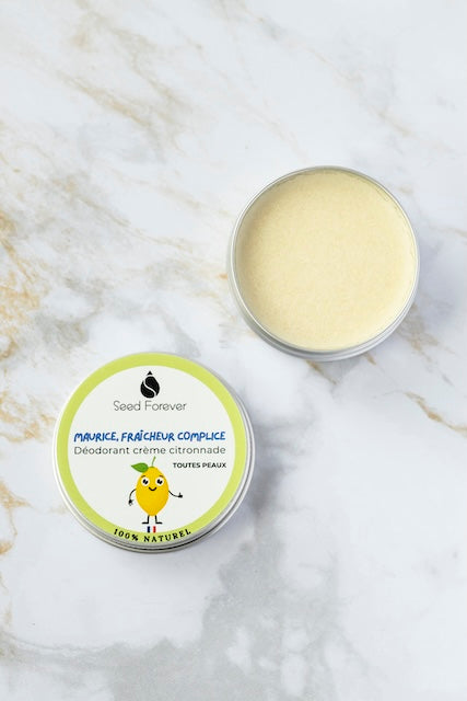 Déodorant solide fraicheur citron naturelle