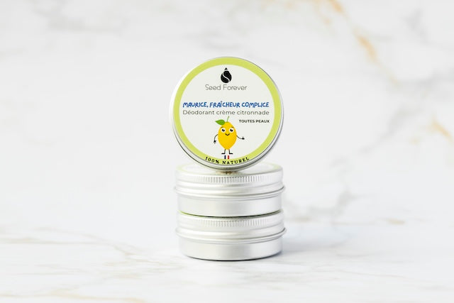 Déodorant solide naturel au citron
