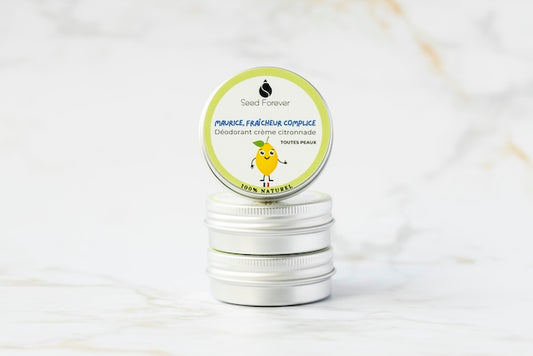 Déodorant solide naturel au citron