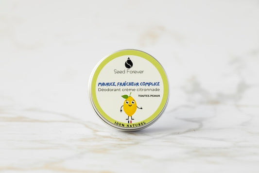 Déodorant solide naturel au citron Maurice  de Seed Forever