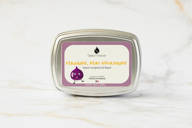 savon surgras à la figue pour peau normale à sèche pour visage et corps