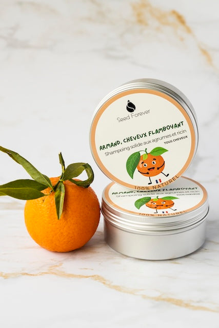 Shampoing solide naturel Armand made in Lyon par Seed Forever